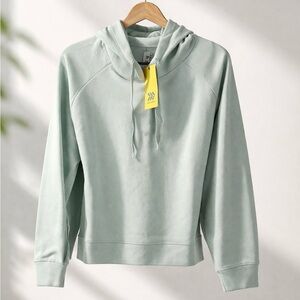 NWT all in motion cozy ribbed cropped hoodie